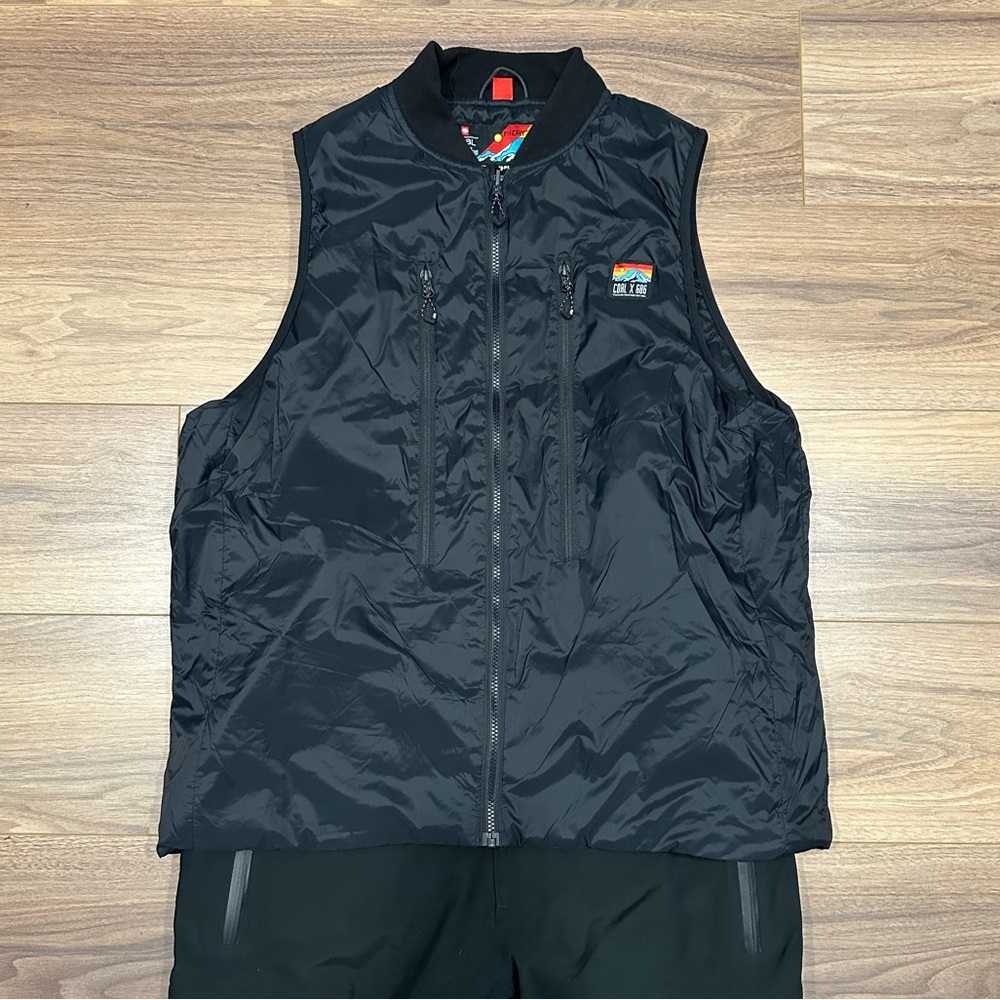 686 X Coal Smarty 3 in 1 Vest Bib Set in Black Size Large - Picture 2 of 14